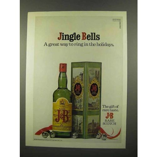 1975 J&B Scotch Ad - Jingle Bells