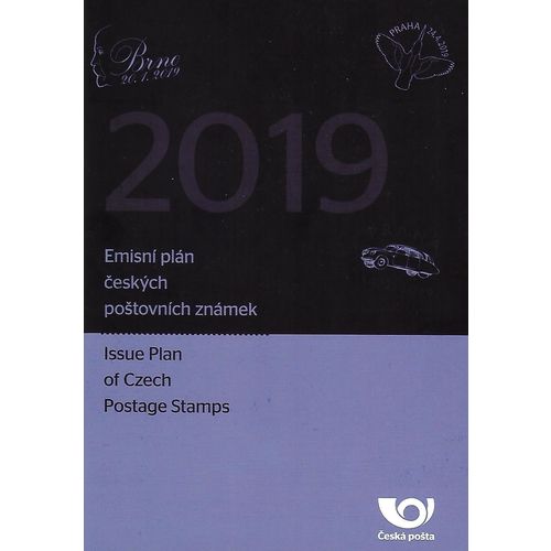 Česká Pošta: Issue Plan of Czech Postage Stamps 2019 (2019).