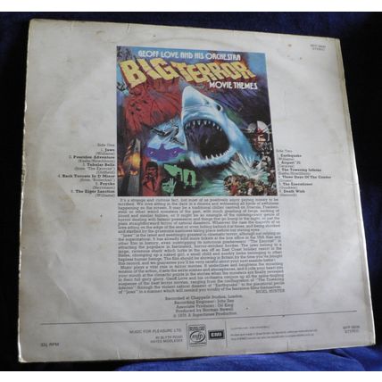 Geoff Love And His Orchestra - Big Terror Movie Themes 1976 MFP