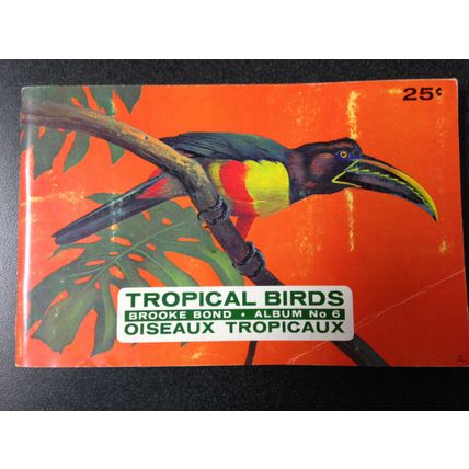 1963 Brooke Bond Album 6 Red Rose Tea 48 Cards Full Booklet Tropical Birds