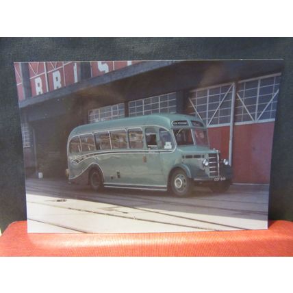 BEDFORD DUPLE COACH no CCF 648. bus photograph Mervyn's Coaches, Winchester =