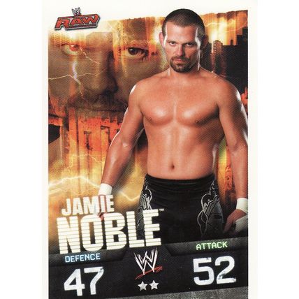 Slam Attax Evolution TCG Jamie Noble RAW