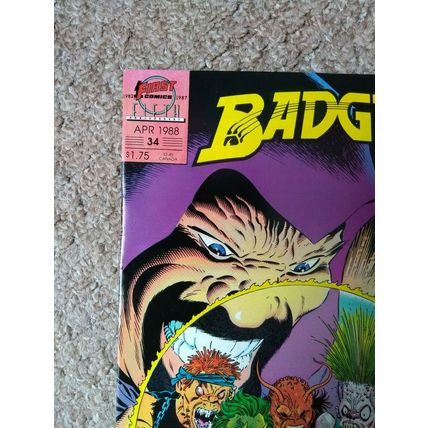 BADGER # 34 (1988) FIRST COMICS (VFN Condition)