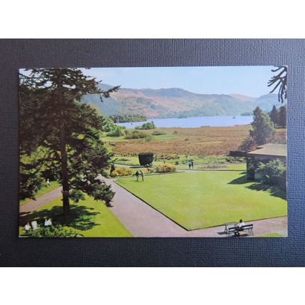 The Gardens, Derwentwater Hotel, Portinscale, Keswick, Cumbria Postcard