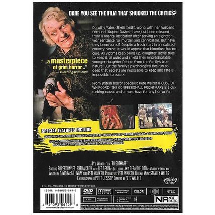 DVD - Frightmare (1974) *Sheila Keith / Rupart Davies / Deborah Fairfax*