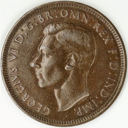 AUSTRALIA 1940 Halfpenny / ½ Penny (Melbourne Mint) (G - D)