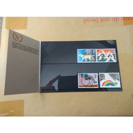 British International Disabled People Presentation Pack Number 125 1981