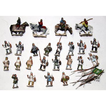 28mm essex early medieval eastern europe foot and mounted