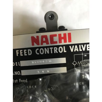 NEW NACHI TLT-GO4-8-2-11 HYDRAULIC NACHI FEED CONTROL VALVE TLT-G04-8-2-11,SH