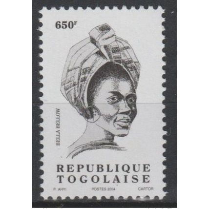 Togo 2004 - Mi. 3365 Série courante BELLA BELLOW 650 F MNH