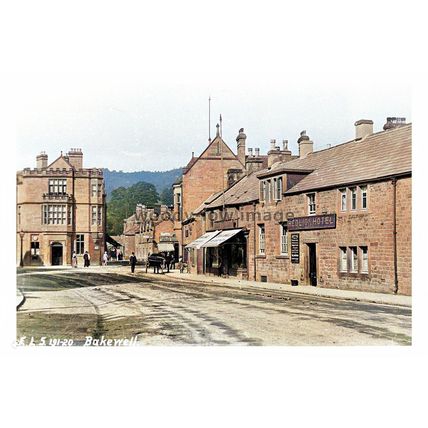 ptc0358 - Derbyshire , Red Lion Hotel , Bakewell , Yorkshire - print 6x4