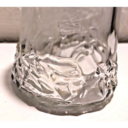 Vintage Red Lobster Lighthouse 16 Oz Tall Clear Drinking Glass Embossed
