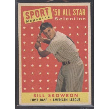 1958 Topps #477 Bill Skowron AS