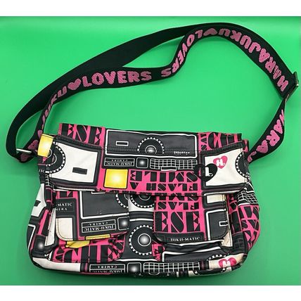 Vntg RARE Harajuku Lovers Camera Theme Gwen Stefani Crossbody Purse Handbag Bag