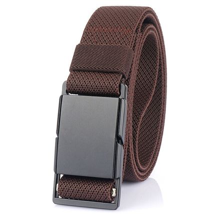 Metal buckle versatile casual denim fashion unisex outdoor waist belt