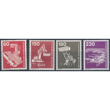 Industry & Technology - West Germany 1978 - MNH & NM H - MiNr 990 & 992/4