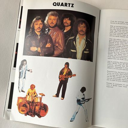 Gillan Glory Road Tour Concert Programme 1980 Ian White Spirit Quartz gC