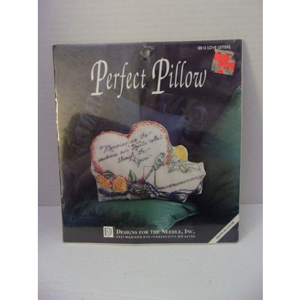 Designs For The Needle Perfect Pillow Kit Cross Stitch 8812 Love Letters