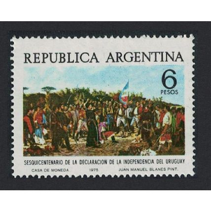 Argentina Uruguayan Independence 1975 MNH SG#1480