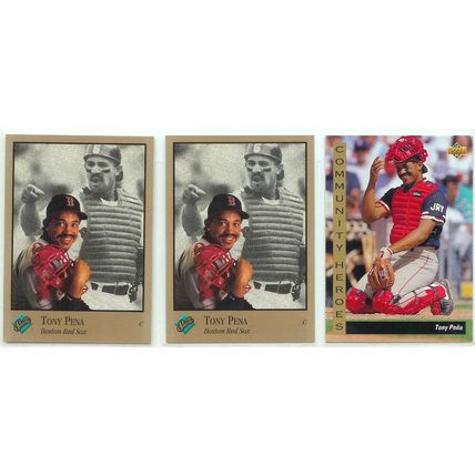 Tony Pena 11x card lot