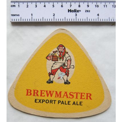 Vintage Beer Mat - Brewmaster Export Pale Ale