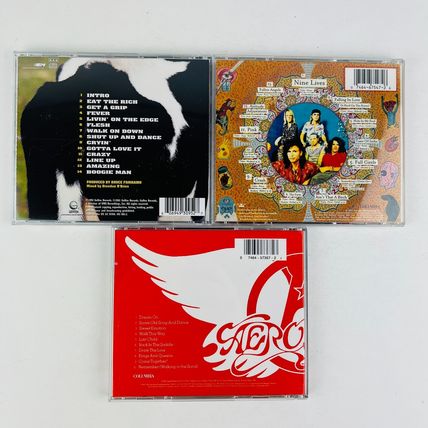 Aerosmith 3xCD Lot #1