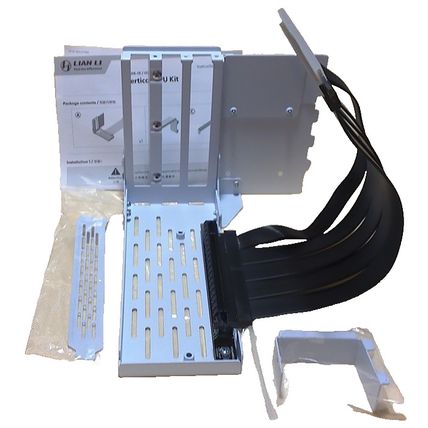 NIB! Lian-Li O11D Evo Vertical Gpu White Kit 011DE-1W Gen 4.0 PCIE Riser Cable