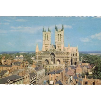 Postcards Lincoln Cathedral. Job lot
