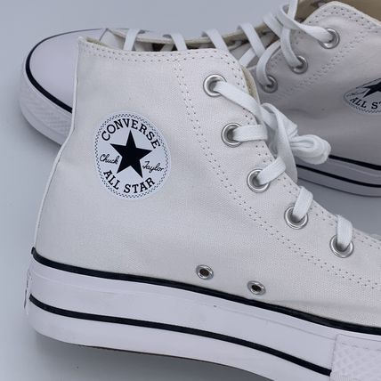 Converse Chuck Taylor Women’s All Star Platform High White Size 10