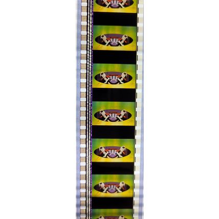 Pokemon . Pk TSR - A013m . 1 STRIP OF 5 - 35MM FILM CELLS