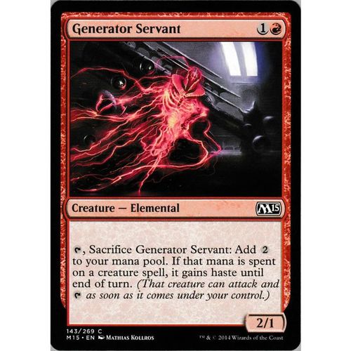 MTG Magic 2015 Core Set M15 143/269 Generator Servant