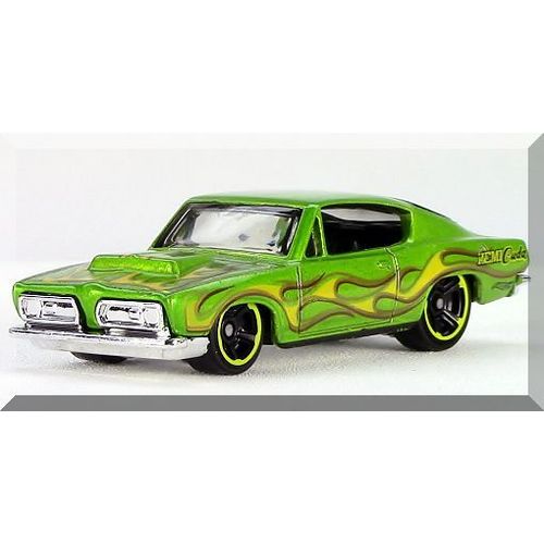 Hot Wheels - '68 Hemi Barracuda: HW Workshop 2015 - Heat Fleet #213/250 *Green*