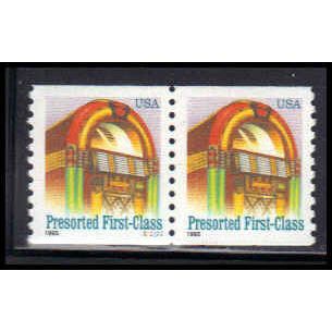 2912 25c Juke Box Very Fine MNH CNP Left S22222 PA1678