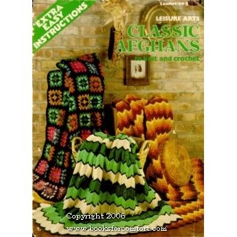 Classic Afghans to knit and crochet Leaflet 44