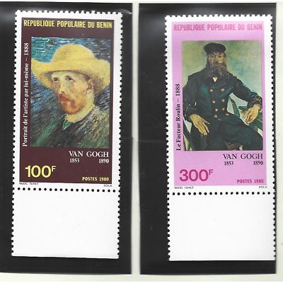 Benin Stamps Scott #497 To 498, Mint Never Hinged