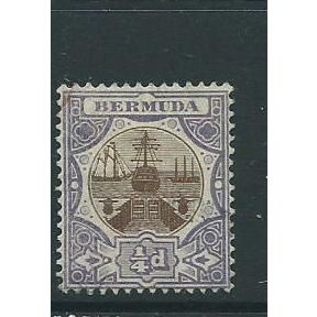 bermuda stamps sg34 hm see sg 34