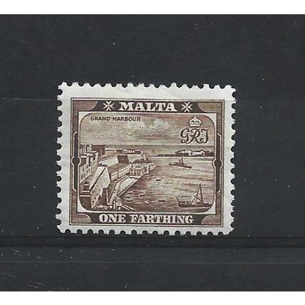 Malta.SG217 1/4d Grand Harbour,Valletta.Mounted Mint.Apr25s