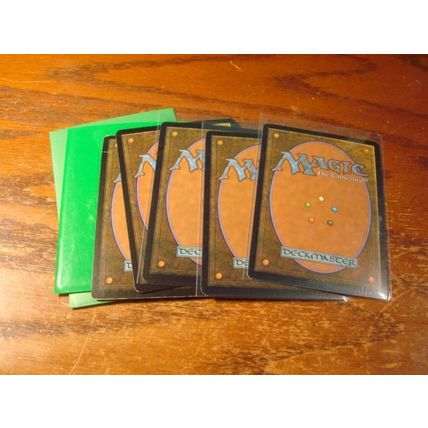 Magic The Gathering, MTG, 8-Cards, 1993-2009 , FOIL .ex/nm, 1-w/crease