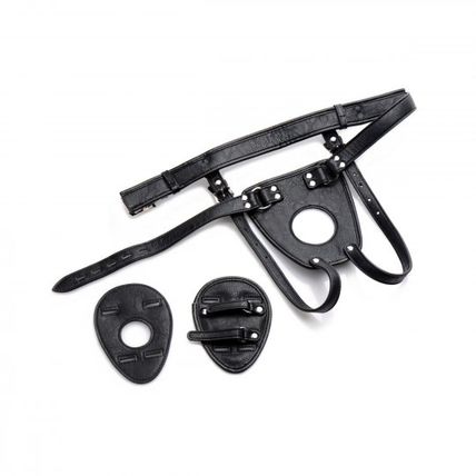 Ass Holster Anal Plug Harness Butt Bondage Master Series BDS&M Slave S&M BDSM !!