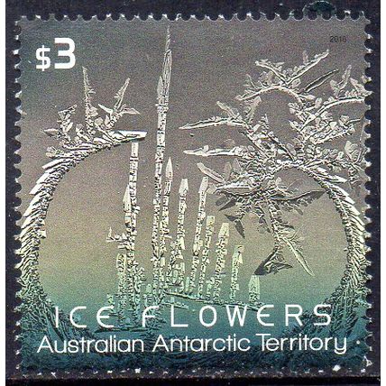 AAT 2016 Ice Flowers - Grey / Green $3 Used