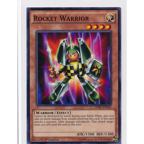 YuGiOh Duelist Pack: Battle City DPBC-EN023 Rocket Warrior 1st Edition