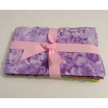 Floral Mixed Rectangle Charm Fabric Pack 6x3.5 inch 36 Pieces Sewing Crafting