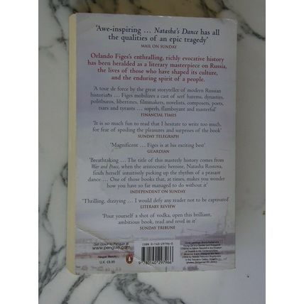 Natasha's Dance -A Cultural History of Russia Paperback Book Russian