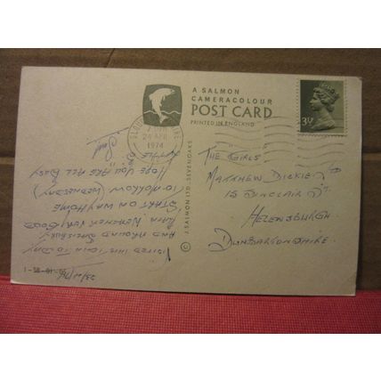 multiview WINCHESTER, HAMPSHIRE used postcard, by J. Salmon 1974 pm =