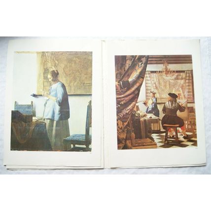 1965 The Masters No. 2 Vermeer - artist profile + 16 plates