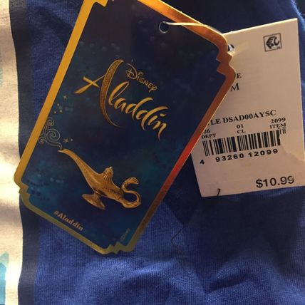 New Boys Medium Disney Aladdin Shirt