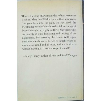 SIGNED SEA RUN SURVIVING MY MOTHER'S MADNESS by MARY LOU SHIELDS 1st EDITION HC