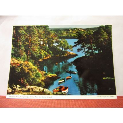 THE BLUE POOL, GLENGARRIFF, Co. CORK, IRELAND.. unused postcard John Hinde =