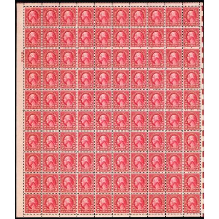634, Mint NH 2¢ Electric Eye Sheet of 100 Stamps - Stuart Katz