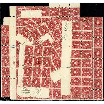 J68, Mint NH F-VF WHOLESALE Lot of 475 Stamps CV $831.25 - Stuart Katz